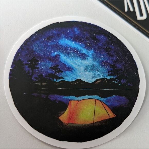 BIG lot of 20 pcs outdoor adventure hiking stickers decal H013 - Picture 6 of 6